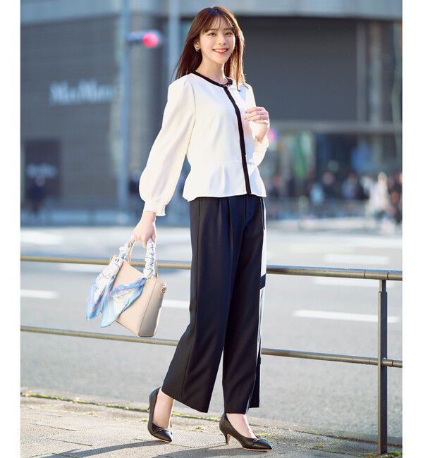 ANY SIS「【洗える】褒めらレディ ワイドパンツ」|その他|