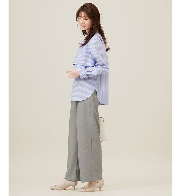 ANY SIS「【洗える】褒めらレディ ワイドパンツ」|その他|