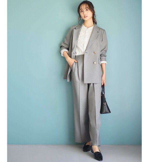 ANY SIS「【洗える】褒めらレディ ワイドパンツ」|その他|