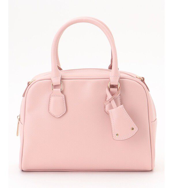 ANY SIS「【2WAY】チャーム付きスクエア ボストンバッグ」|ボストンバッグ|