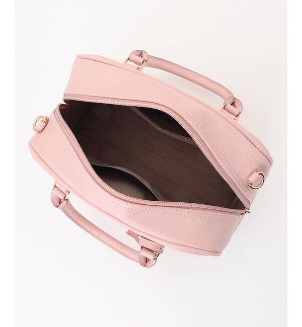 ANY SIS「【2WAY】チャーム付きスクエア ボストンバッグ」|ボストンバッグ|