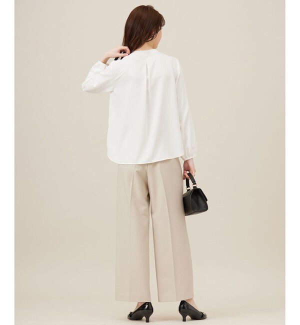 ANY SIS「【洗える】フリルディテール ブラウス」|シャツ・ブラウス|