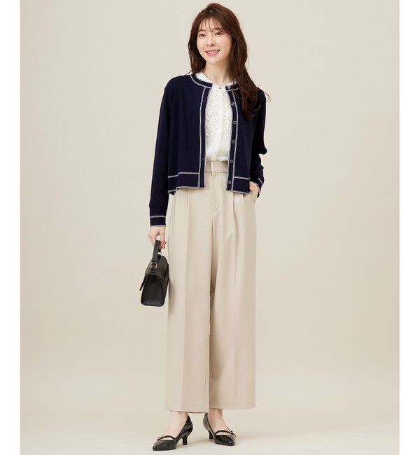 ANY SIS「【洗える】フリルディテール ブラウス」|シャツ・ブラウス|