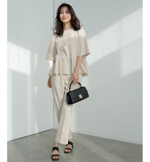 ANY SIS「【撥水・接触冷感・UVカット】コンフォートイージー テーパードパンツ」|その他|