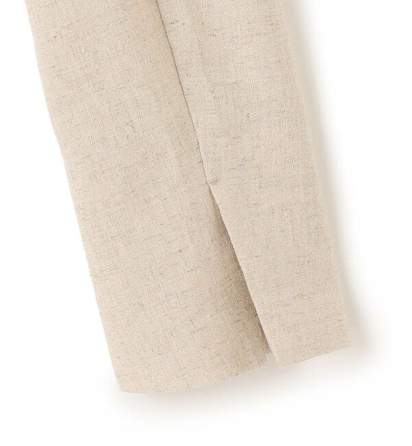 BEIGE,「【L-size】CAROLE / ノーカラージャケット」|ノーカラージャケット|