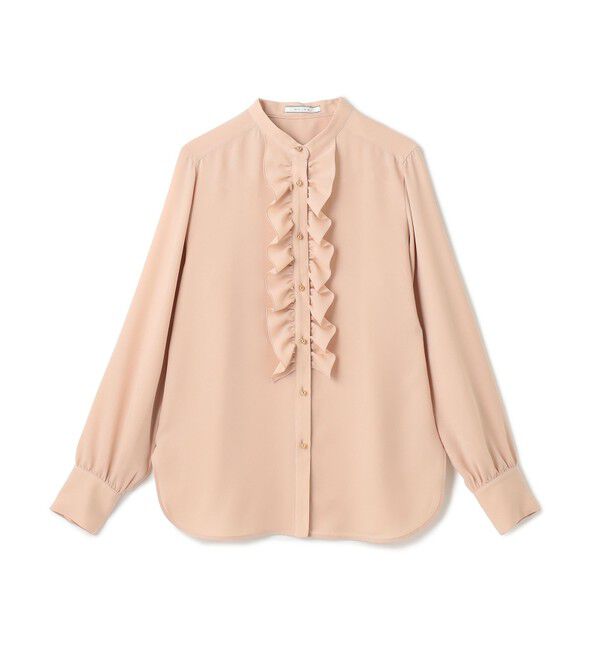 BEIGE,「【WEB限定】STOW / フリルブラウス」|シャツ・ブラウス|