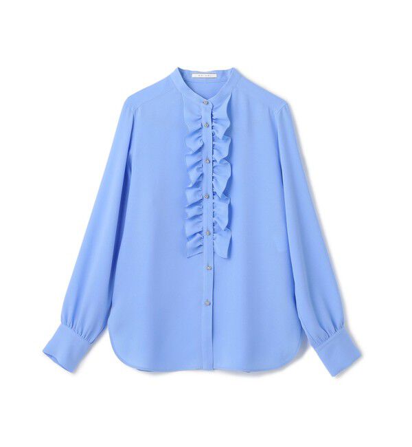 BEIGE,「【WEB限定】STOW / フリルブラウス」|シャツ・ブラウス|