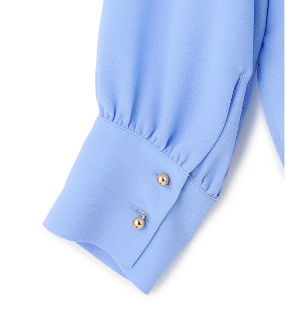 BEIGE,「【WEB限定】STOW / フリルブラウス」|シャツ・ブラウス|