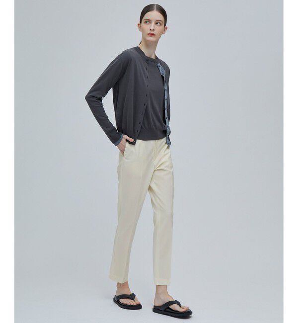 BEIGE,「ABEL / クロップドパンツ」|スラックス|