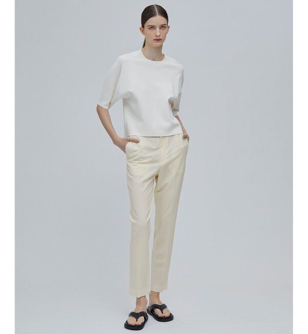 BEIGE,「ABEL / クロップドパンツ」|スラックス|