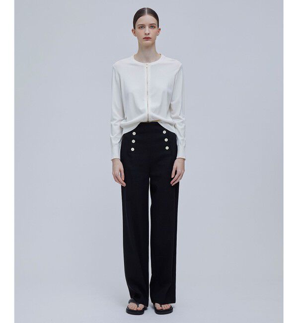 BEIGE,「NADIA / ジップアップカーディガン」|カーディガン|