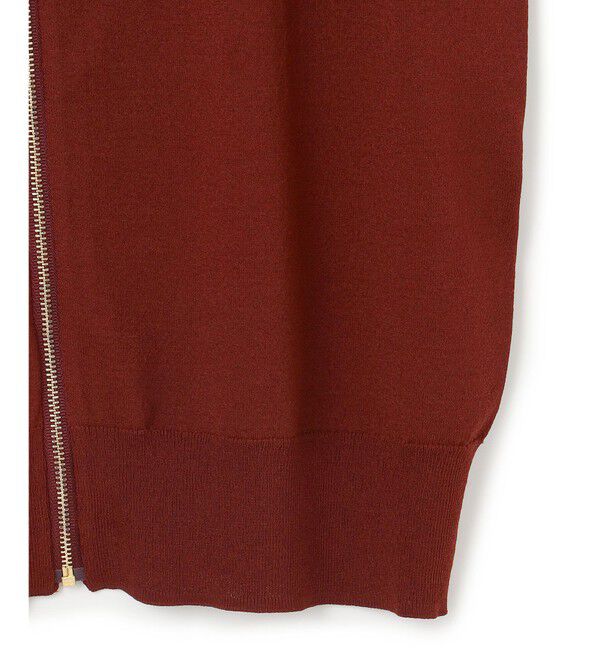 BEIGE,「NADIA / ジップアップカーディガン」|カーディガン|