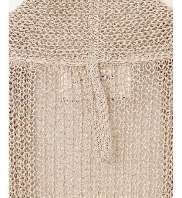 BEIGE,「OPTICAL / ロングカーディガン」|カーディガン|