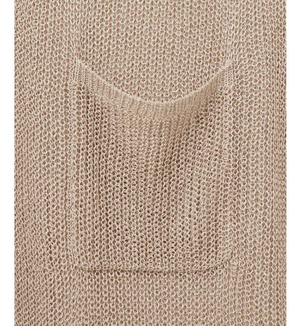 BEIGE,「OPTICAL / ロングカーディガン」|カーディガン|