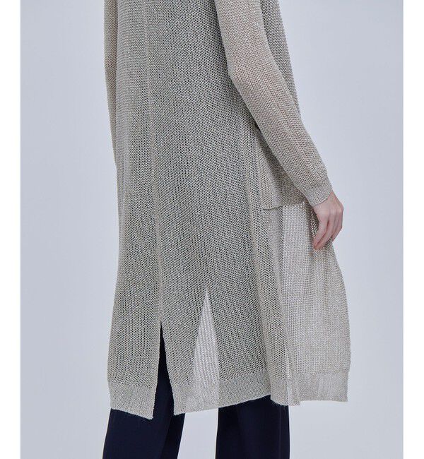BEIGE,「OPTICAL / ロングカーディガン」|カーディガン|