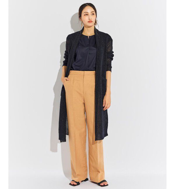 BEIGE,「OPTICAL / ロングカーディガン」|カーディガン|