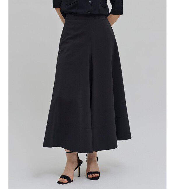 BEIGE,「【洗える/接触冷感/速乾/UVケア対応】BATEAU / フレアスカート」|スカート|Black