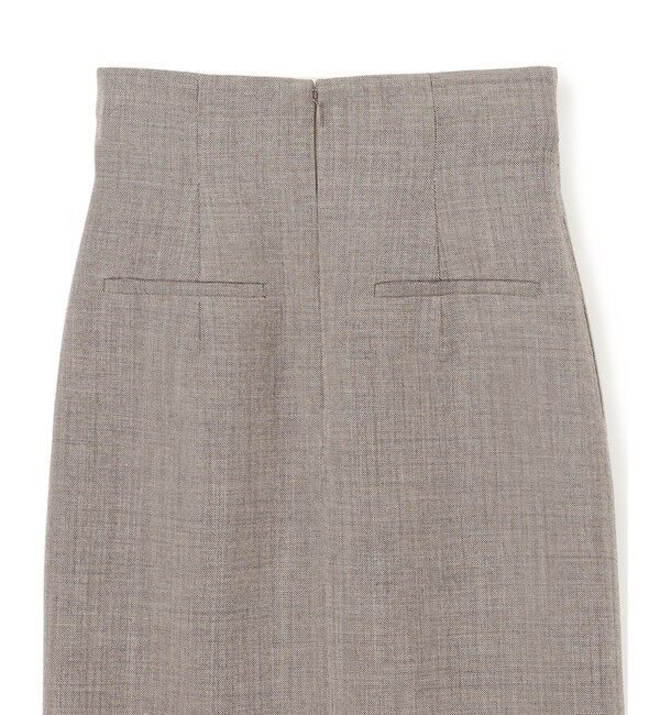 BEIGE,「GRANET / ウールリバーIラインスカート」|スカート|