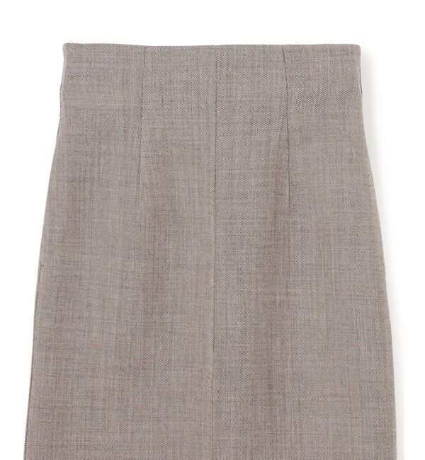 BEIGE,「GRANET / ウールリバーIラインスカート」|スカート|