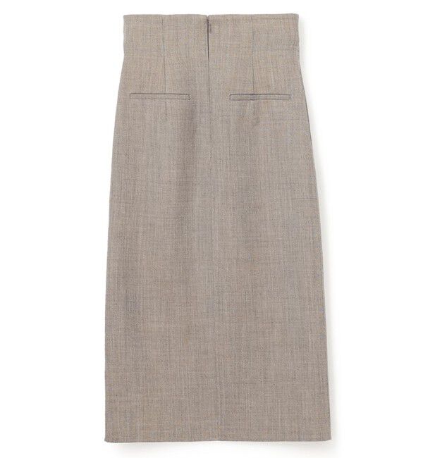 BEIGE,「GRANET / ウールリバーIラインスカート」|スカート|