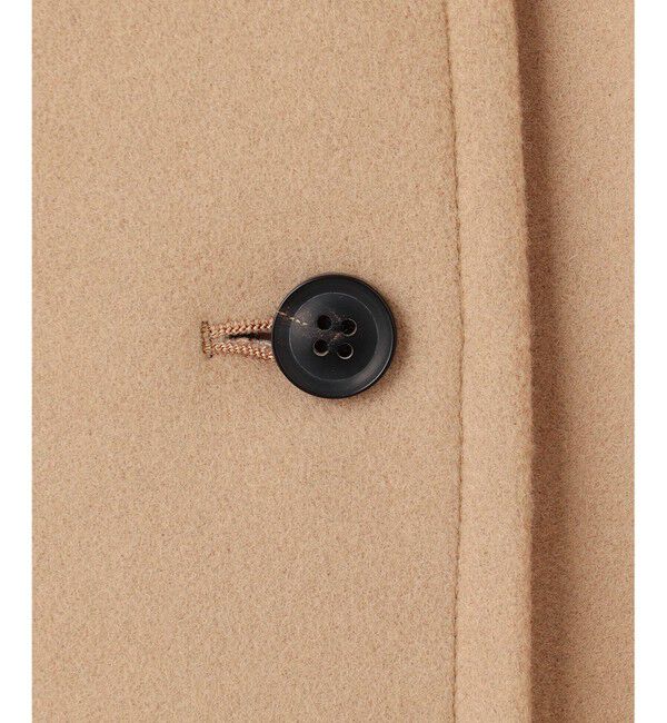 BEIGE,「GABELLE / ミドル丈スタンドカラーウールコート」|ステンカラーコート|