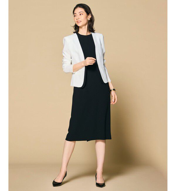 BEIGE,「CINDY / クルーネックドレス」|ワンピース|