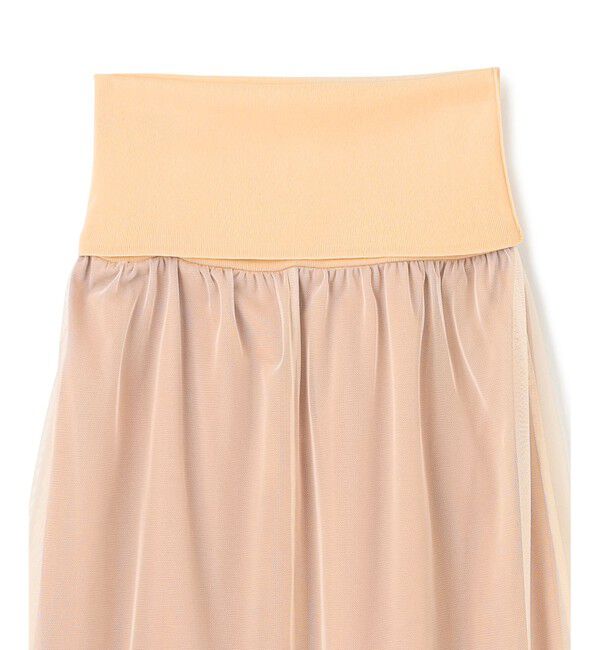 BEIGE,「【洗える】TAMARIX / ストレッチチュールIラインスカート」|スカート|