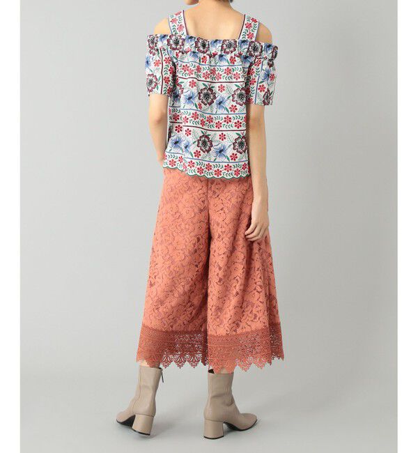 GRACE CONTINENTAL「レースガウチョパンツ」|その他|