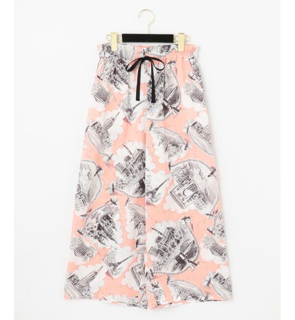  「【LIFE STYLE WEAR】サテンプリント setup」|ルームウェア|