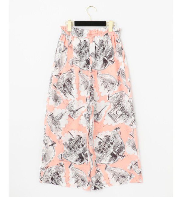  「【LIFE STYLE WEAR】サテンプリント setup」|ルームウェア|