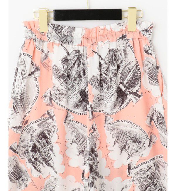  「【LIFE STYLE WEAR】サテンプリント setup」|ルームウェア|