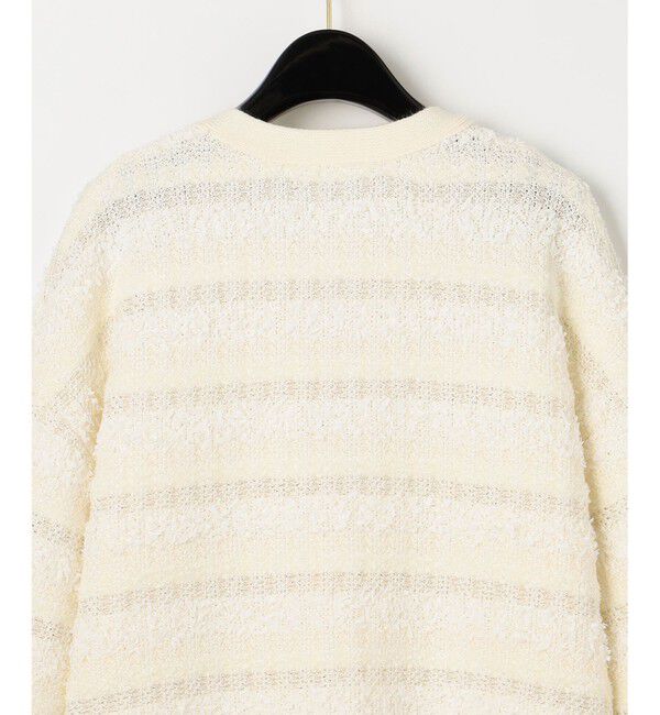  「ツイーディーVニットカーディガン」|カーディガン|