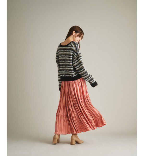  「ツイーディーVニットカーディガン」|カーディガン|