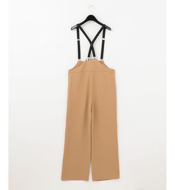  「ストラップストレートサロペ」|オールインワン|