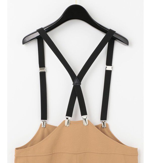  「ストラップストレートサロペ」|オールインワン|