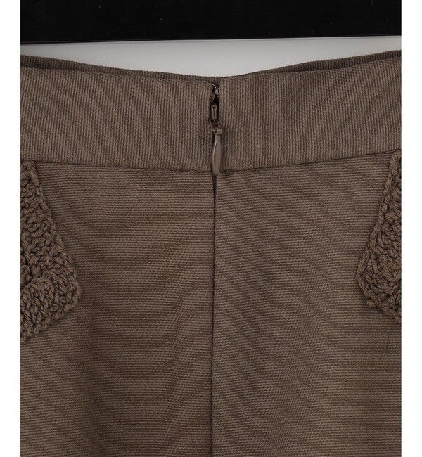 GRACE CONTINENTAL「サイドフリンジスカート」|スカート|