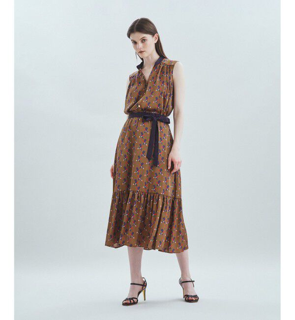 Grace Class「ナイトparisスカート」|スカート|カーキ