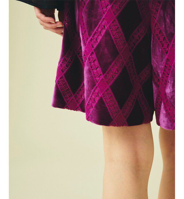 GRACE CONTINENTAL「ベロアレースショートパンツ」|その他|