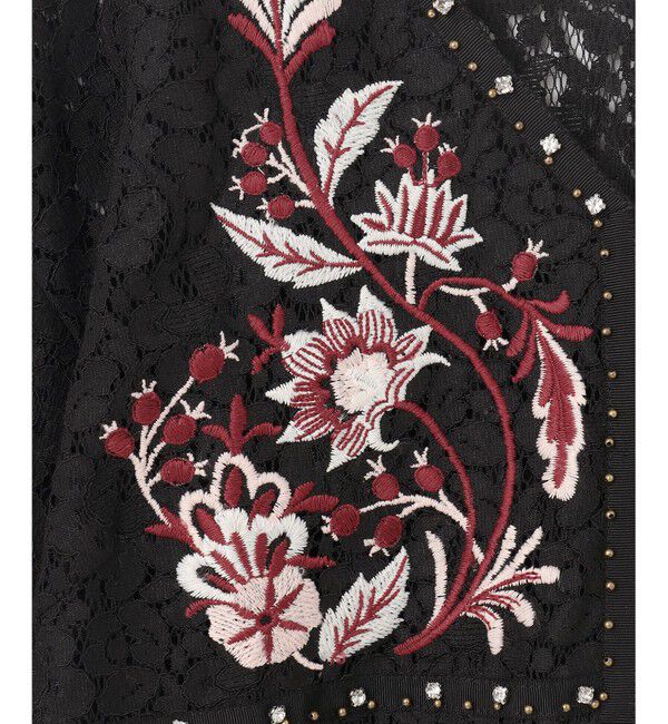 GRACE CONTINENTAL「レース刺繍トップ」|シャツ・ブラウス|
