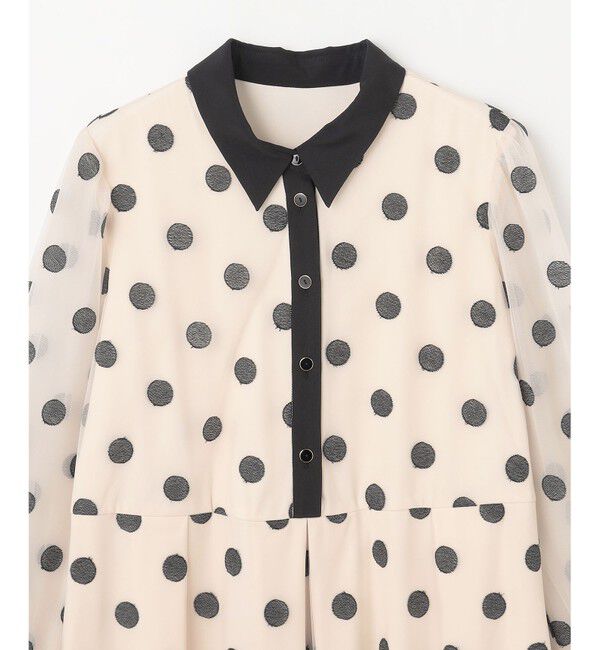 Diagram「ラメドット刺繍ドレス」|ワンピース|