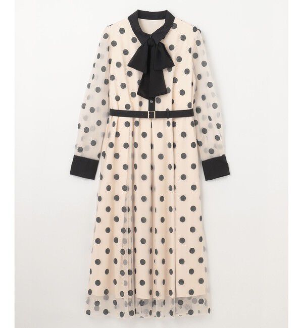 Diagram「ラメドット刺繍ドレス」|ワンピース|