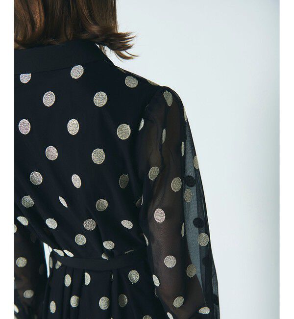 Diagram「ラメドット刺繍ドレス」|ワンピース|