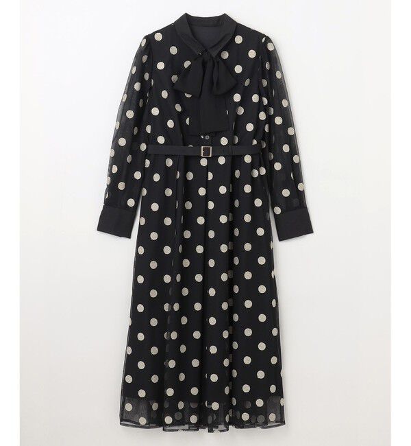 Diagram「ラメドット刺繍ドレス」|ワンピース|