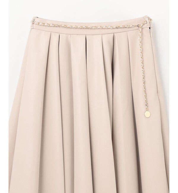 Diagram「フェイクレザープリーツスカート」|スカート|