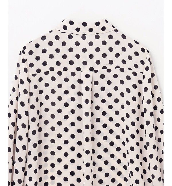 Grace Class「ドットプリントボウタイブラウス」|シャツ・ブラウス|