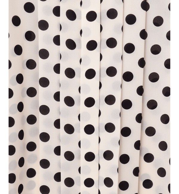 Grace Class「ドットプリントボウタイブラウス」|シャツ・ブラウス|