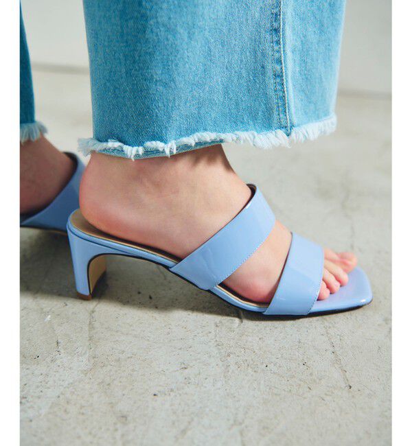 GRACE CONTINENTAL「CORSO ROMA パテントサンダル」|サンダル|