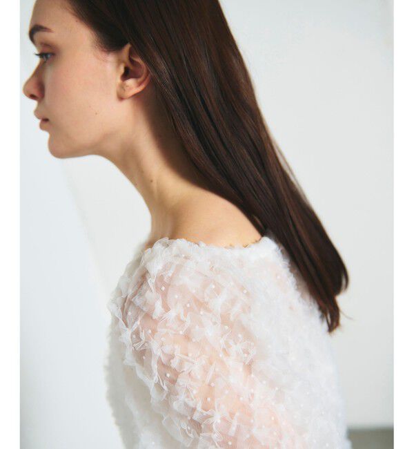 Diagram「チュール刺繍トップ」|シャツ・ブラウス|