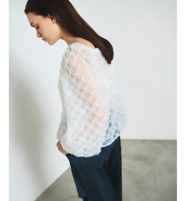 Diagram「チュール刺繍トップ」|シャツ・ブラウス|