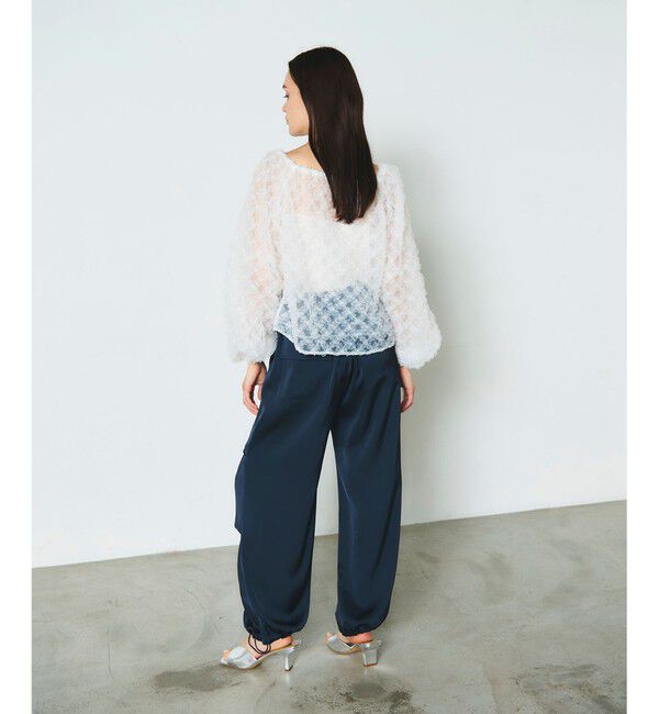 Diagram「チュール刺繍トップ」|シャツ・ブラウス|